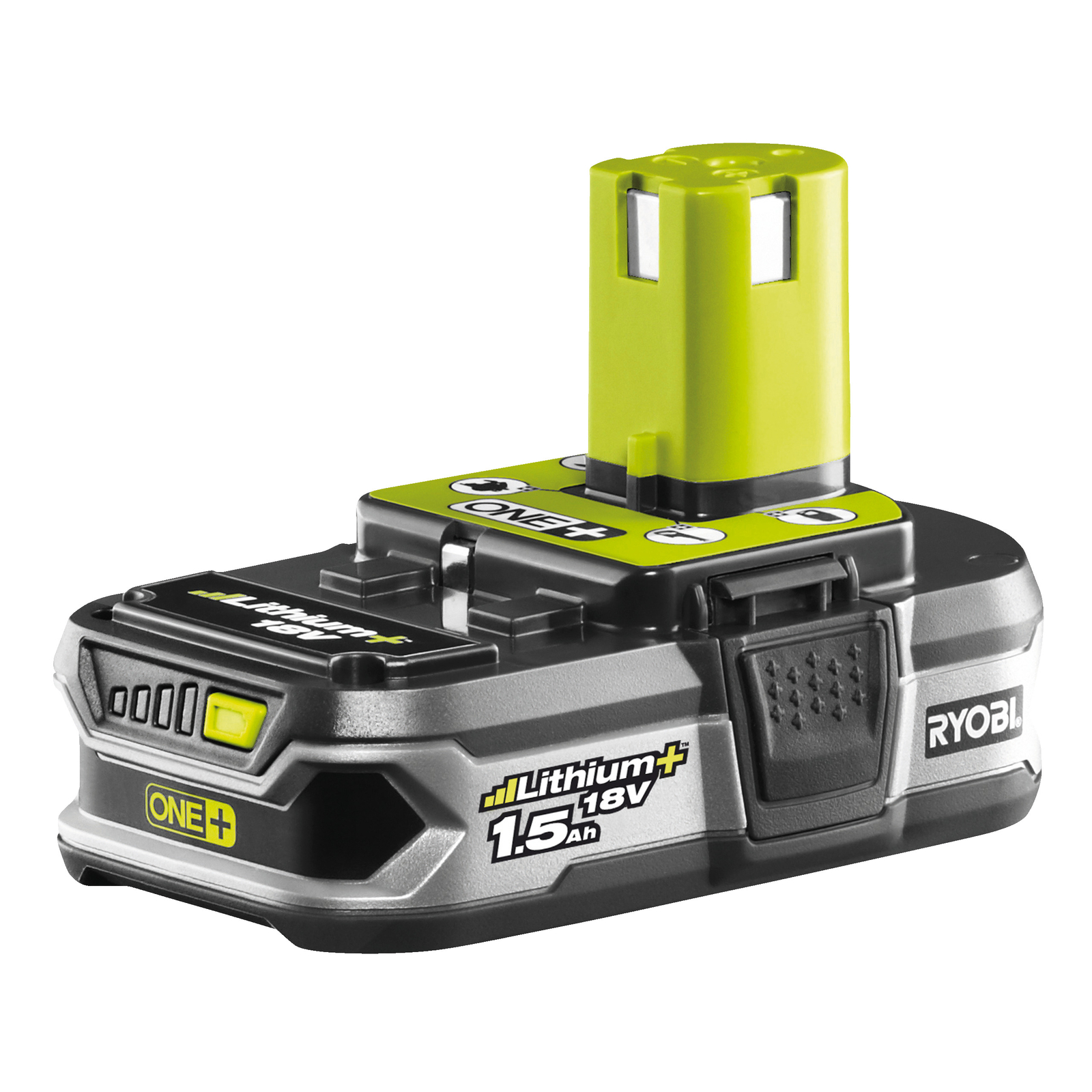 Ryobi RB18L15 Potente Batteria 18V ONE+ 1.5 Ah Lithium+