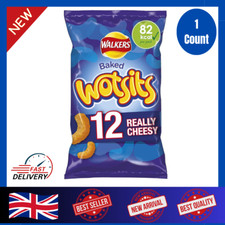Walkers Crisps Wotsits Cheesy Multipack Snacks Sharing 16.5 g