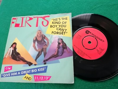 Flirts He's The Kind Of Boy You Can't Forget 7''Single Picture Sleeve