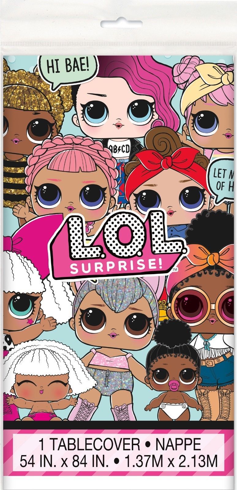 LOL Surprise Happy Birthday tableware plates napkins Cups Balloons