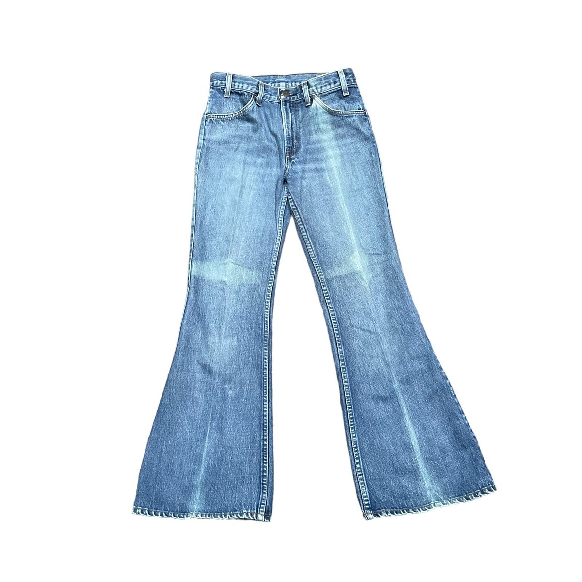 1980s Levis Orange Tab Jeans Bell Bottom Faded 28x30 Vintage 1980s Levis Orange Tab Jeans Bell Bottom Faded 28x30 Vintage