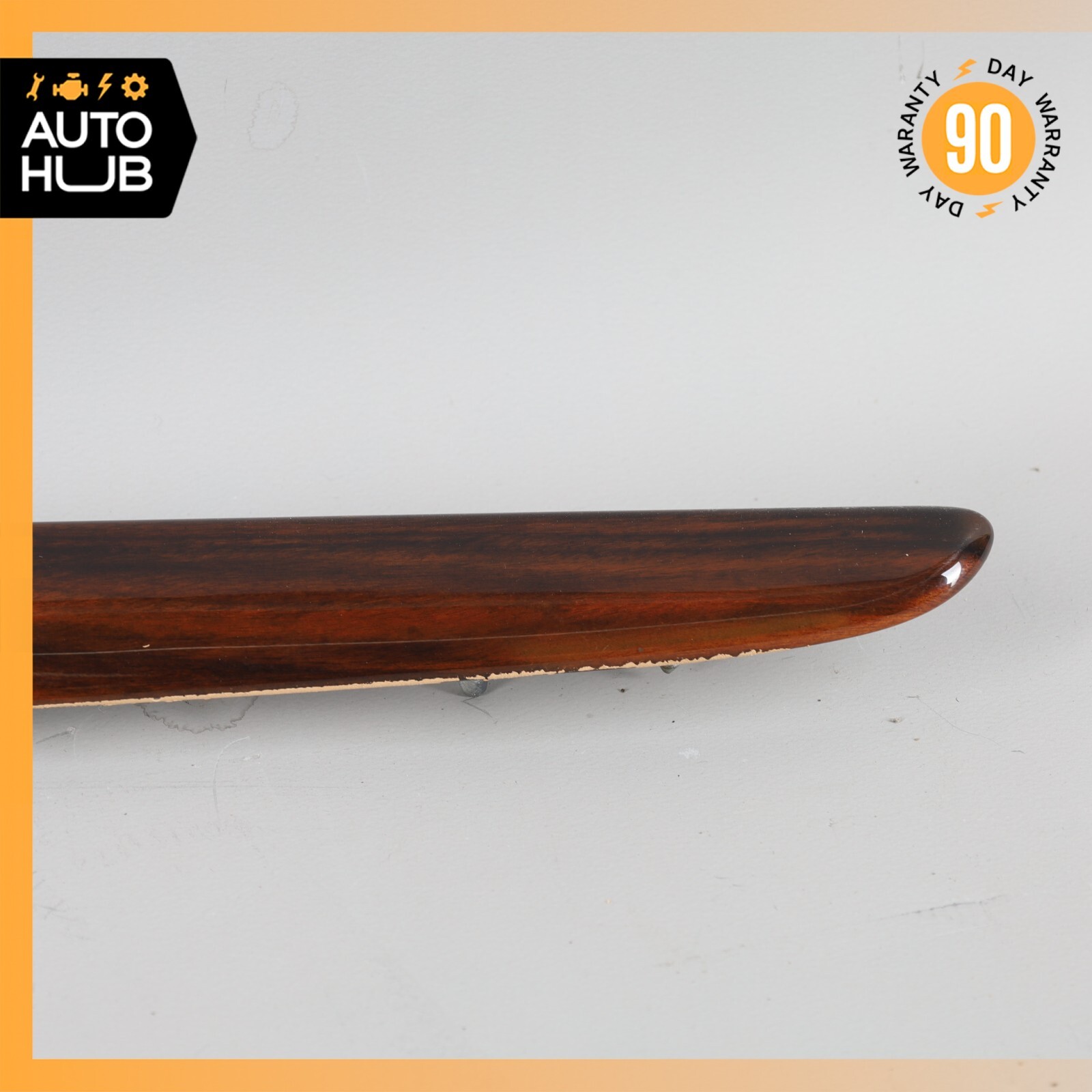 08-18 Maserati GranTurismo M145 Rear Right Side Door Panel Trim Wood OEM