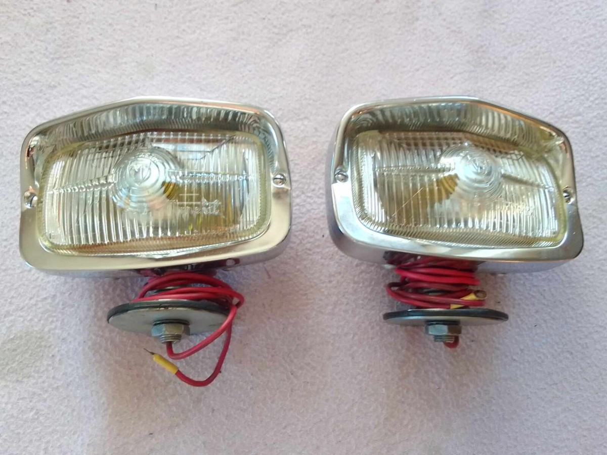 Marchal Chrom Nebelscheinwerfer Mustang Shelby GT500 Ferrari 250