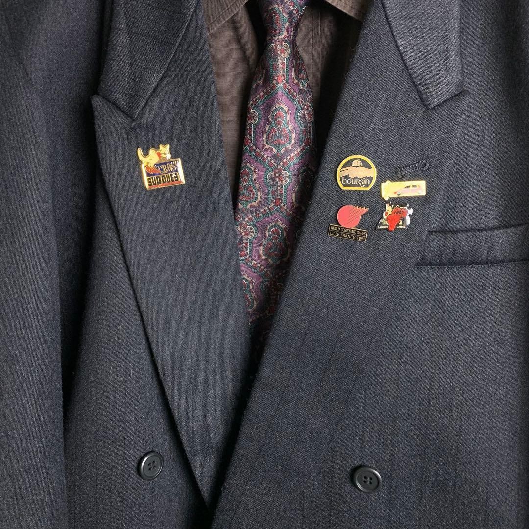 Coordination Setup Double Shadow Stripe Dark Colo… - image 10