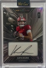 ? Kurtis Rourke Autographed Rookie Card 2025 American Metallilx 1/3 - 49ers. rookie card picture