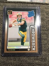 2024 Panini Donruss Throwback Rated Rookie Bronze Michael Pratt 1/100