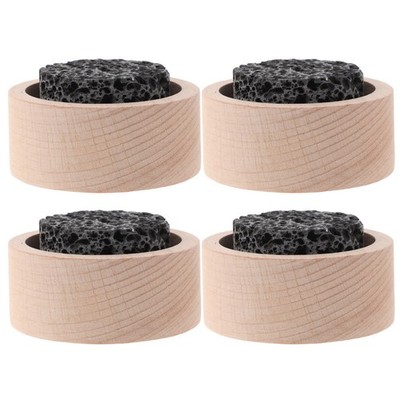 4 Pcs Aromatherapie-Steindiffusor Öl Diffuser Duft Kleiner Bürodiffusor