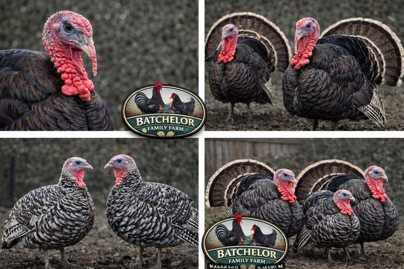 Bronze Heritage Cross Turkey Hatching Eggs (10)