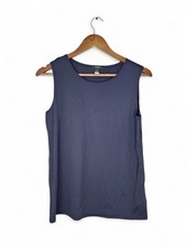 Alfani Sleeveless Layering Tank Top in Navy Size L