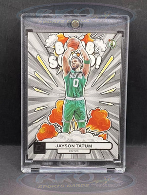 Jayson Tatum RARE BOMB SQUAD  INVESTMENT CARD PANINI SSP MVP CELTICS MINT