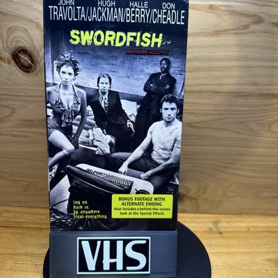 Swordfish (VHS, 2001) * Buy 2 Get 1 Free - Bundle Shipping Discount