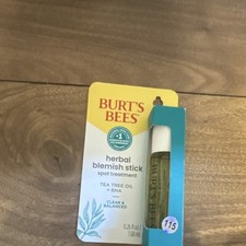 Burt's Bees Spot Treatment Stick for Blemishes Tea Tree Oil BHA 0.26 fl oz