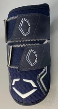 EvoShield Pro-SRZ 2.0 Double Strap Batter's Elbow Guard, Navy Blue