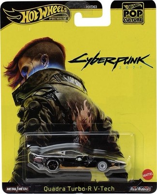 Hot Wheels x Cyberpunk - Quadra Turbo-R V-Tech, Pop-Culture Game Collector JBL57
