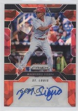 2017 Panini Chronicles Red Crystals Prizm 23/25 Magneuris Sierra #AP-MS Auto 0t2