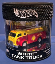 2004 HOT WHEELS High Test Series 4 of 4 Shell White Tank Truck RR Oil Can