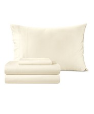SleepRX 300 Thread Count 4-Pc. Sheet Set, King - Egret 840380969715