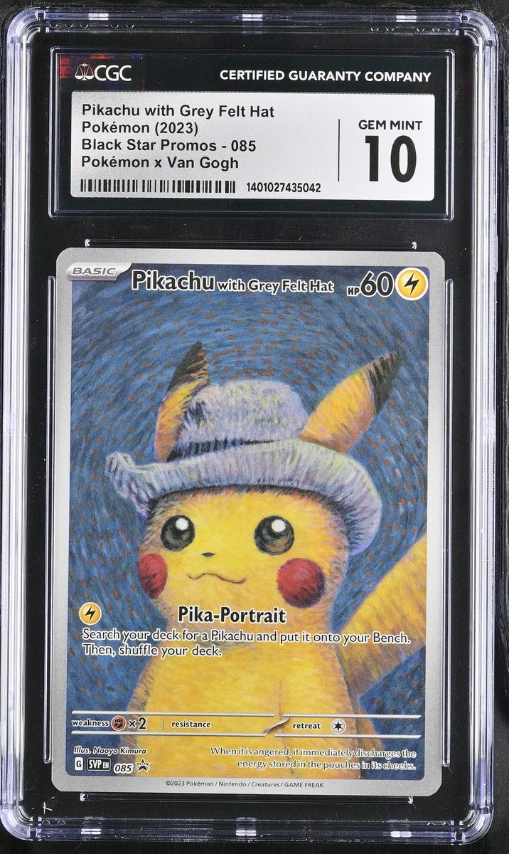 Pikachu with Grey Felt Hat Pokémon TCG Cards for sale | eBay