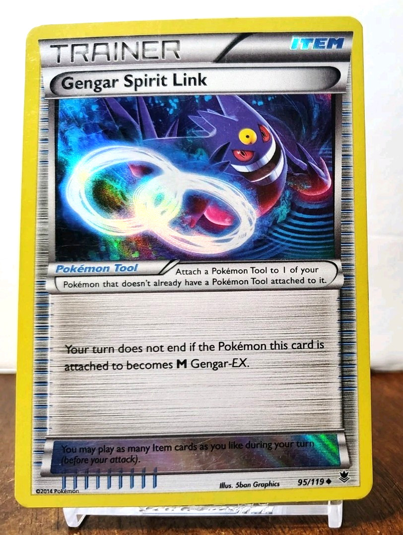 POKEMON GENGAR SPIRIT LINK 95/119 ALTERNATE HOLO GAMESTOP PROMO MP-HP