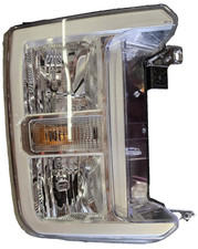 2023-2025 Ford F450 Super Duty Left Headlamp Halogen, (PC3B-13006-AH), LH