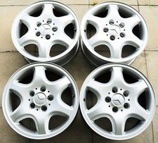 4x orig. Mecedes Benz Ronal Alufelgen, A 2084010502, CLK, 7Jx16 H2, ET 37, 5x112