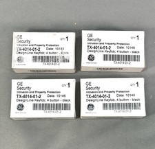 Lot Of (4) GE Interlogix TX-4014-01-2 4-Butto...