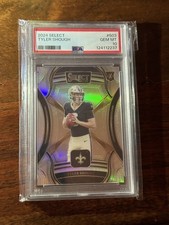 TYLER SHOUGH 2024 SELECT XRC #503 ROOKIE SILVER PRIZM PSA 10 Saints Gem Mint