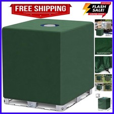IBC Tote Cover for 1000l Rain Barrel,275 Gallon Outdoor Water Tank Protective...