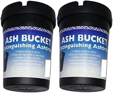 Portable Car Cigarette Ashtray Butt Bucket