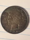 1925 Silver Peace Dollar $ Not Graded