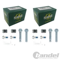 2X Frenkit FÜHRUNGSHÜLSEN-SATZ Bremssattel Hinten Vorne Passend FüR Lexus ES GS
