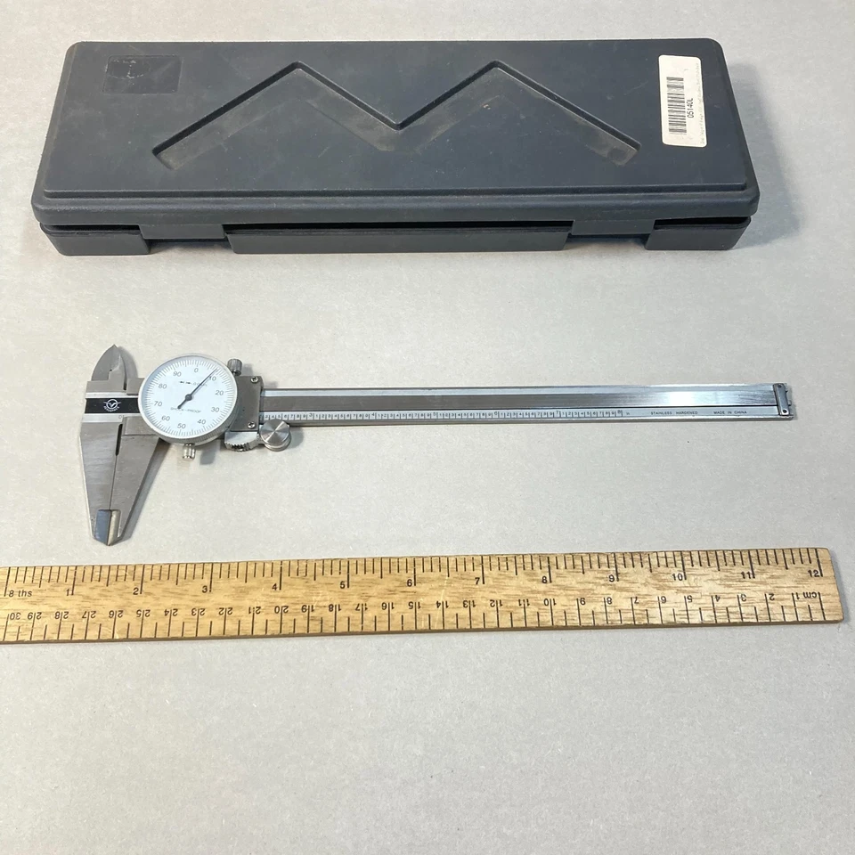 Pinza de esfera aeroespacial .001 8" con estuche Foto 2 de 4