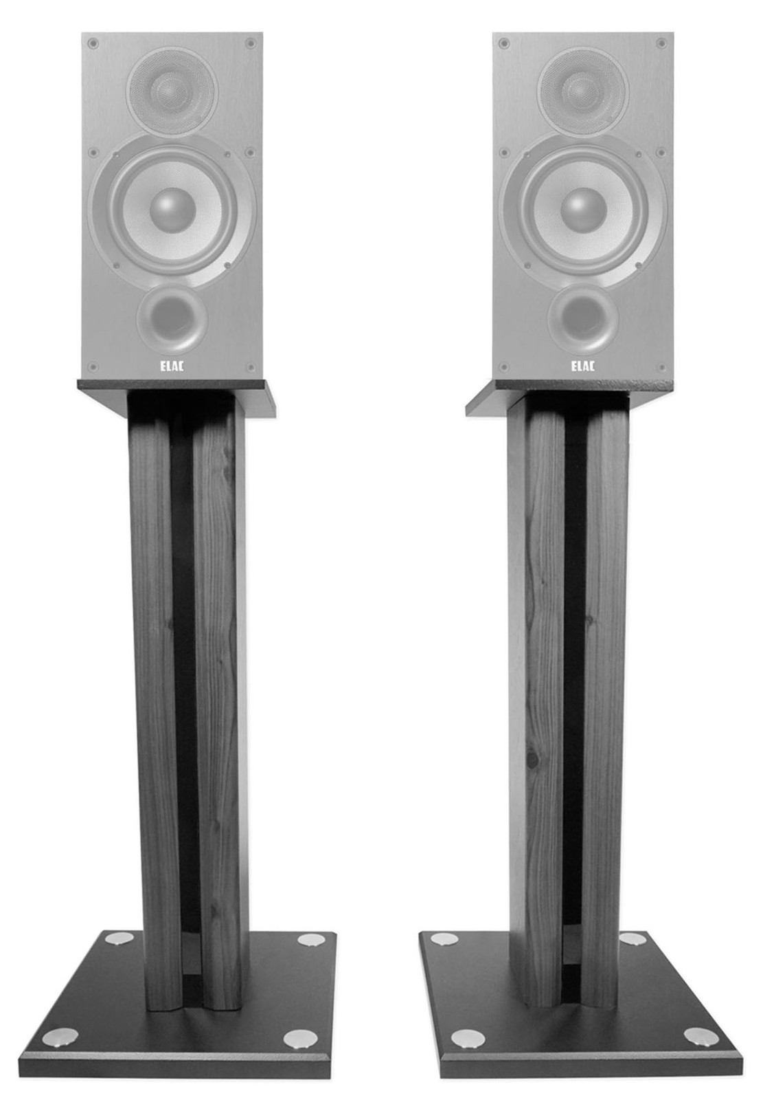 Pair 26 Bookshelf Speaker Stands For ELAC Debut 20 B62 Bookshelf Speakers 10490₽