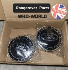 Premium Set Of Range Rover Narkvik Black Center Caps,Vogue,sport,Evoque VelarSVR
