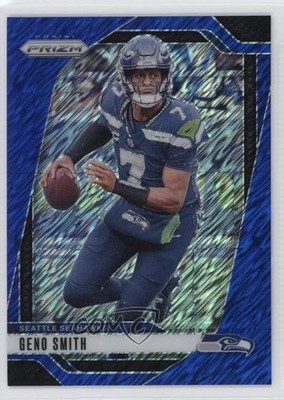 2024 Panini Prizm Blue Shimmer Prizm 6/25 Geno Smith #259 8d4