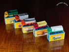 Joblot Of Lesney Matchbox Trucks & Original Boxes, BP Leyland, Ford, Refuse