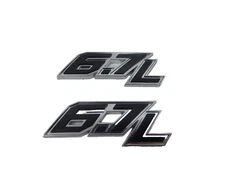 New OEM 2017-2022 Ford 6.7L Powerstroke Left & Right Door Emblem Decal 6.7 Liter