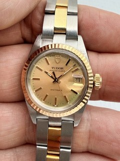 1992 Rolex by Tudor 8503 Princess Ladies Two Tone Steel Gold MINT Paper SERVICED