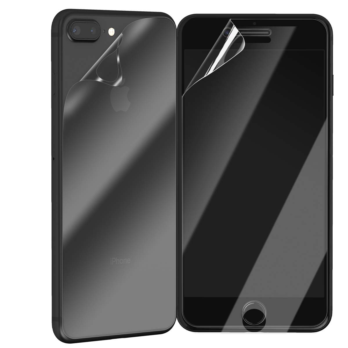 Verre de protection iPhone 7 Plus 9H et film arrière au fini premium