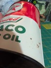 Vintage Texaco Improved Motor Oil Can Quart Empty Gas Service Station  — photo 10