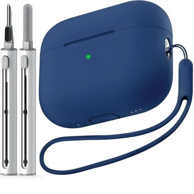 AirPods Pro 2/1 Hülle Silikon Case mit Cleaner Pen Schutzcover Zubehör