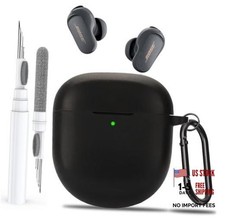for Bose QuietComfort Earbuds Bose QC Ultra 2nd 2025/Ultra 2023/II 2022 Black