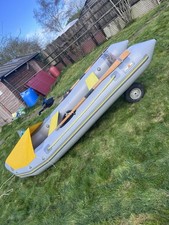 Rover R3.40 Hyperlon Rib With Mercury 15HP Four stroke Engine Very Little Hours