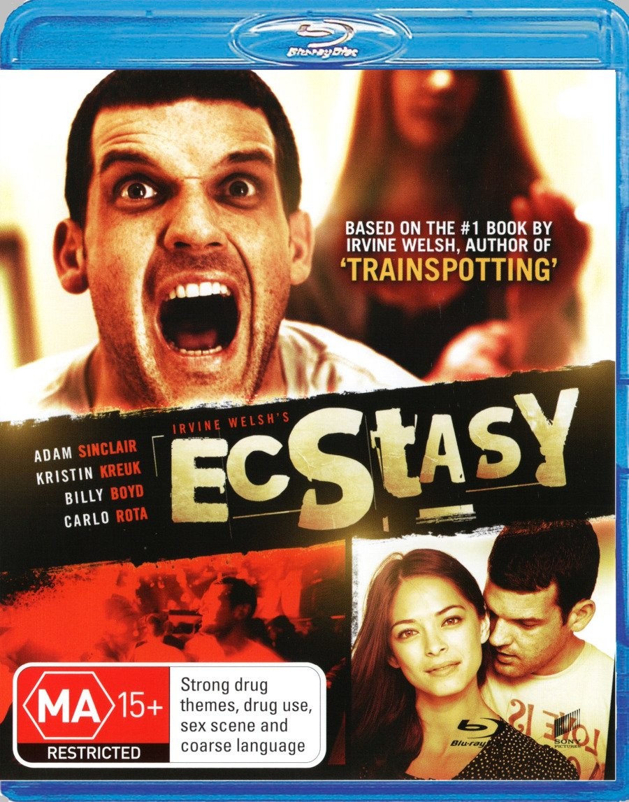 Ecstasy Irvine Welsh's Ecstasy Blu-Ray NEW