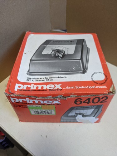 Transformador Primex/Märklin H0 6402 corriente alterna 30VA, 50Hz | Condition: Gebraucht