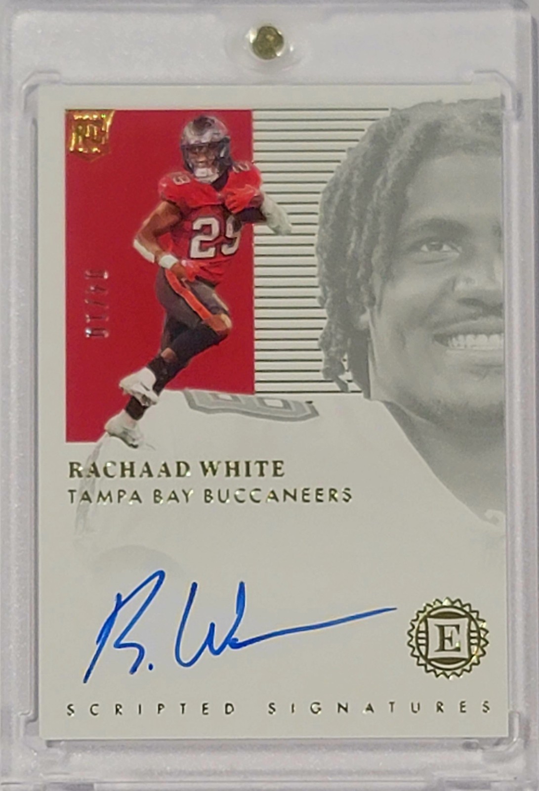 Rachaad White Panini Encased Scripted Signatures #SSRW Base