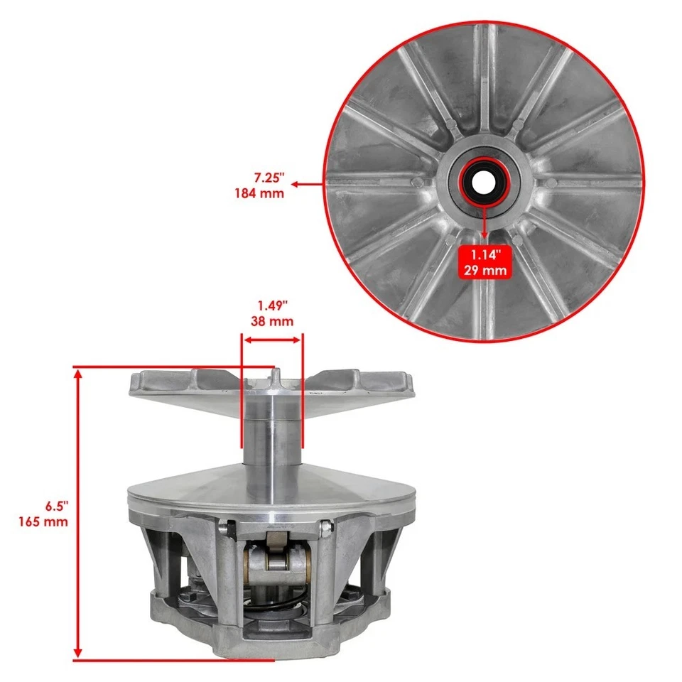 Conjunto de embreagem de acionamento primário com ferramenta para Polaris Cyclone 250X 1987 - Imagem 4 de 4