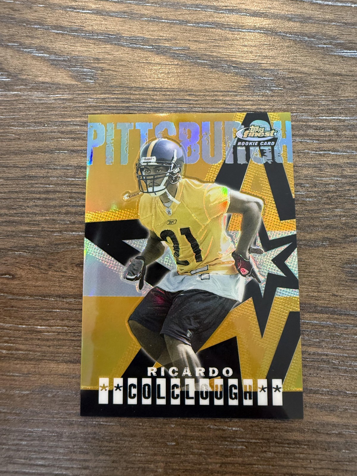 Ricardo Colclough Finest #73 Gold Refractor