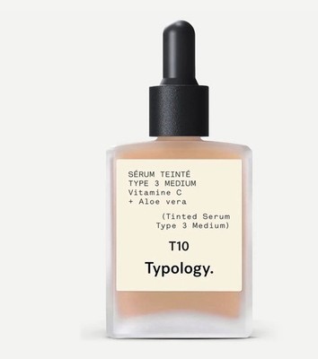 Typology SERUM TEINTE TYPE 3TRES CLAIR Vitamine C+Aloe vera Type 3Fair Tinted