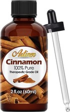 Aceites de 2 oz - Aceite esencial de canela - 2 onzas líquidas